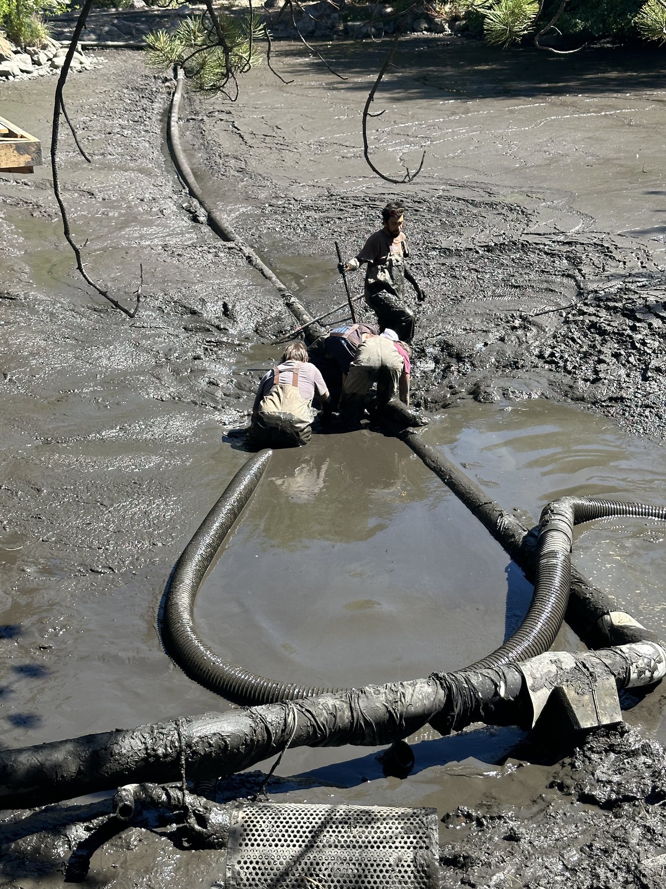 Farm dredging